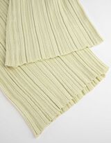 Hlače - Rebrasta struktura - svijetlo zelena