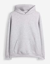 Sweatshirt - Oversized Fit - Hellgrau