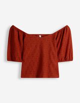 T-shirt - rouille 