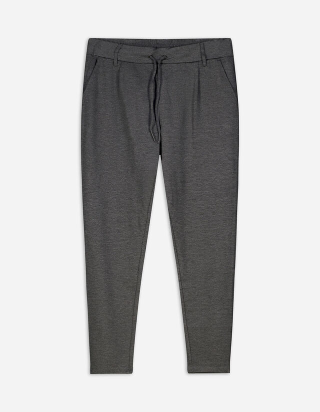 Jogger pants - LENZING™ ECOVERO™ - grijs