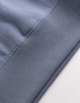 Hoodie - einfarbig - blau