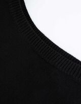 Pul&oacute;ver - Viszk&oacute;zkever&eacute;k - fekete