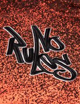 bluza z kapturem - hafty - pomaranczowy