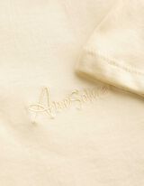 T-shirt - Borduursels - geel