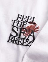 Tričko - Potisk na zadn&iacute; straně - b&iacute;l&aacute;