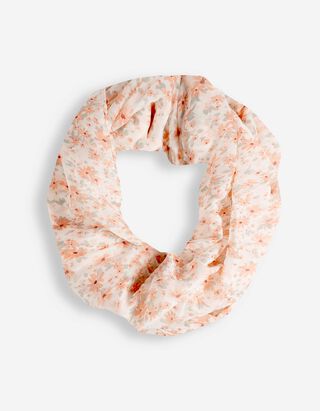Loop-Schal - Allover-Print - orange