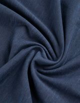 koszulka z długim rękawem - kaptur z troczkiem - ciemny niebieski