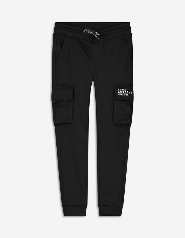 Pantaloni cargo - Lungime normală - Negru