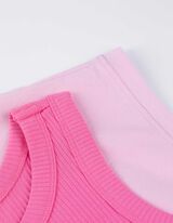 Set camicia e vestito - 2 az 1-ben - rosa fucsia