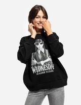 Felpa - Mercoledi - nero