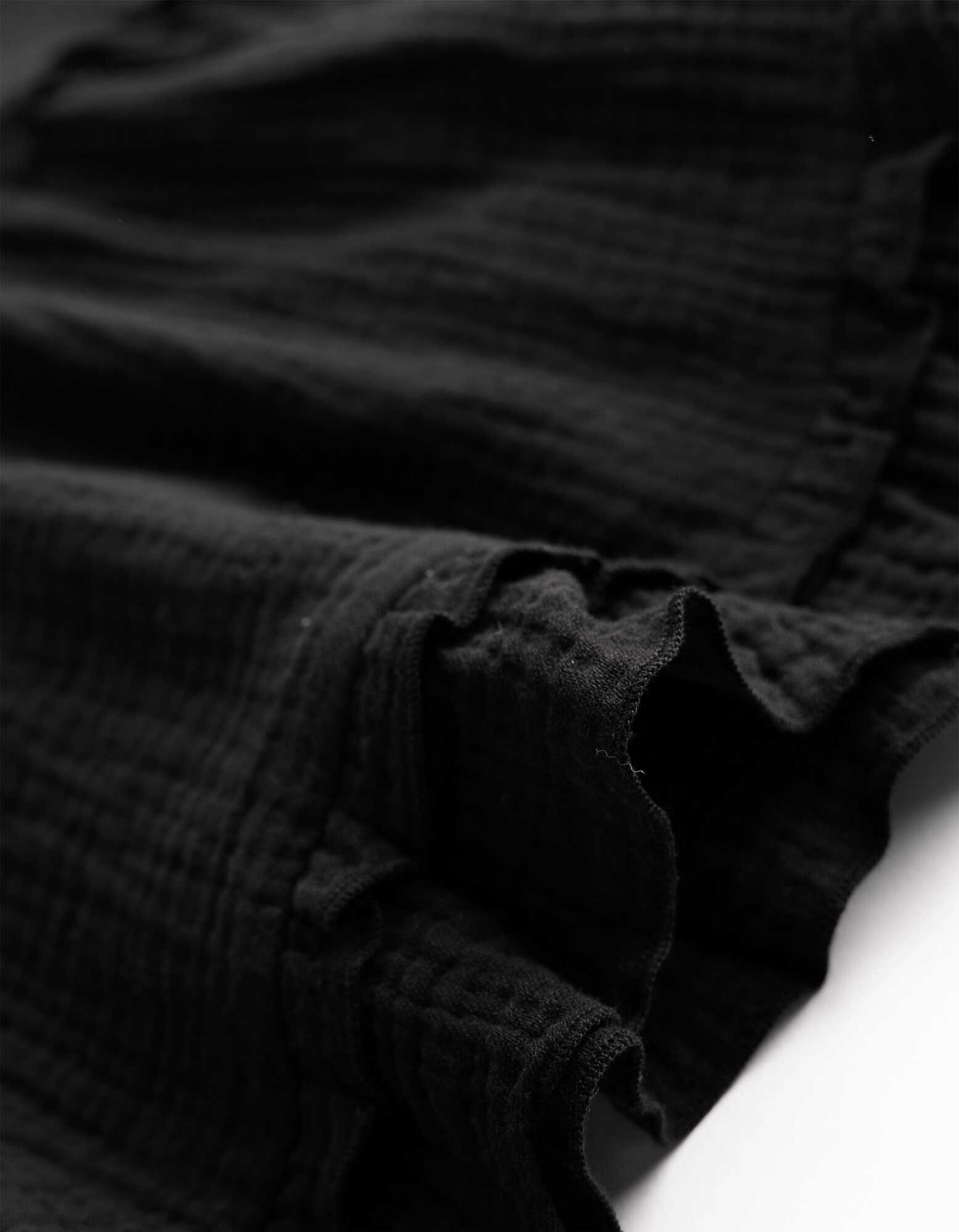 Skort - einfarbig - schwarz