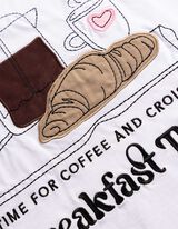 T-Shirt - R&uuml;ckenprint - Wei&szlig;