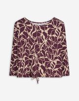 Shirt - Knotendetail - beige