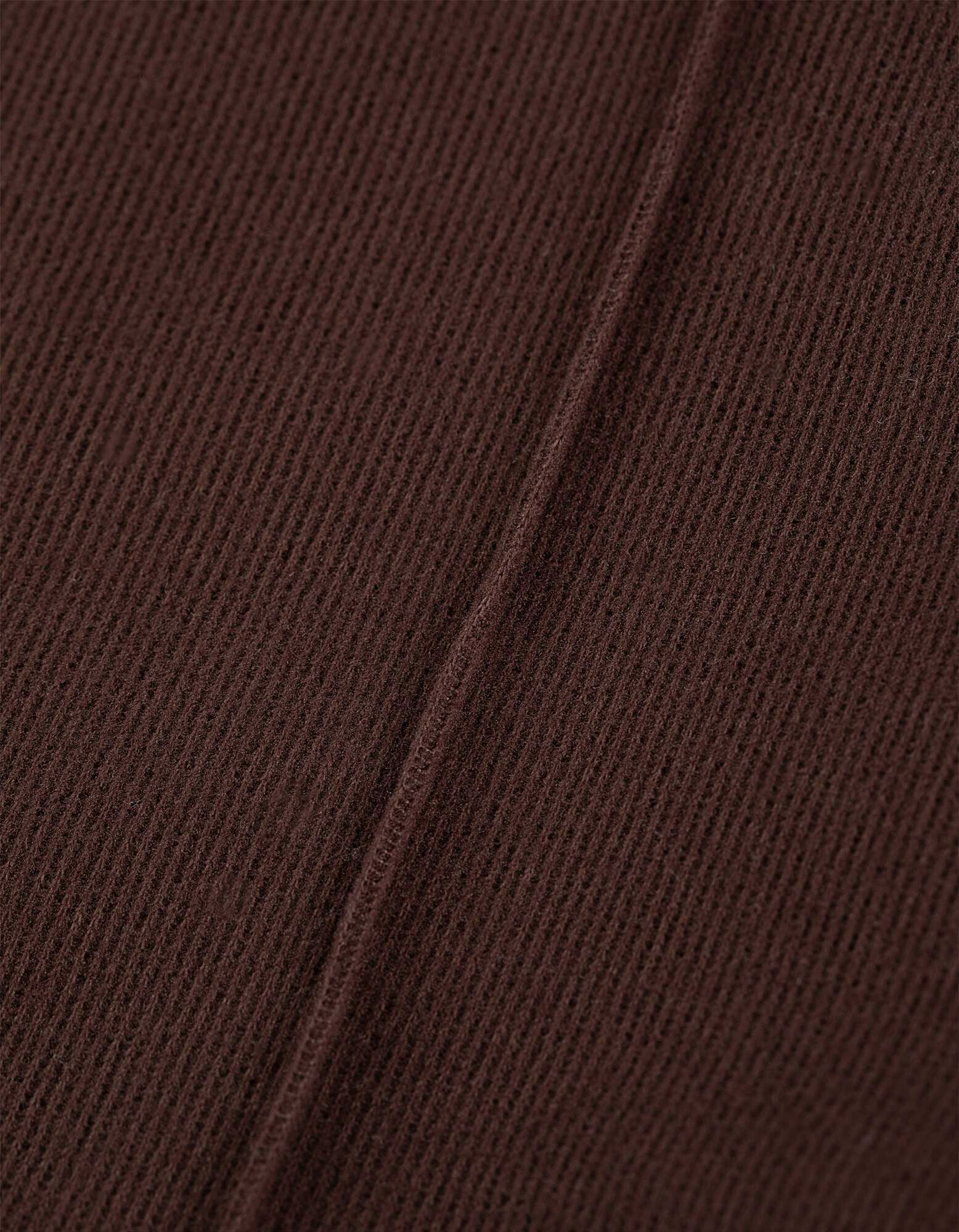 Broek - Zacht materiaal - Donkerbruin