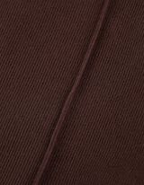 Broek - Zacht materiaal - Donkerbruin