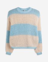 Pullover - Strick - hellblau
