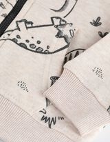 rozpinana bluza - Dinozaur - bez