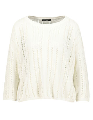 Damen Pullover aus Lochstrick