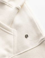 Hoodie - Kapuze - wei&szlig;