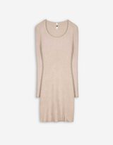 Abito a maglia - Misto viscosa - beige