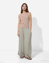 Top - Slim Fit - bezova