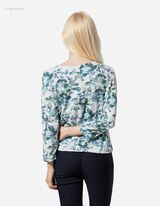 Shirt - Knotendetail - hellblau