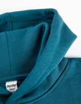 Hoodie - Print - dunkelblau