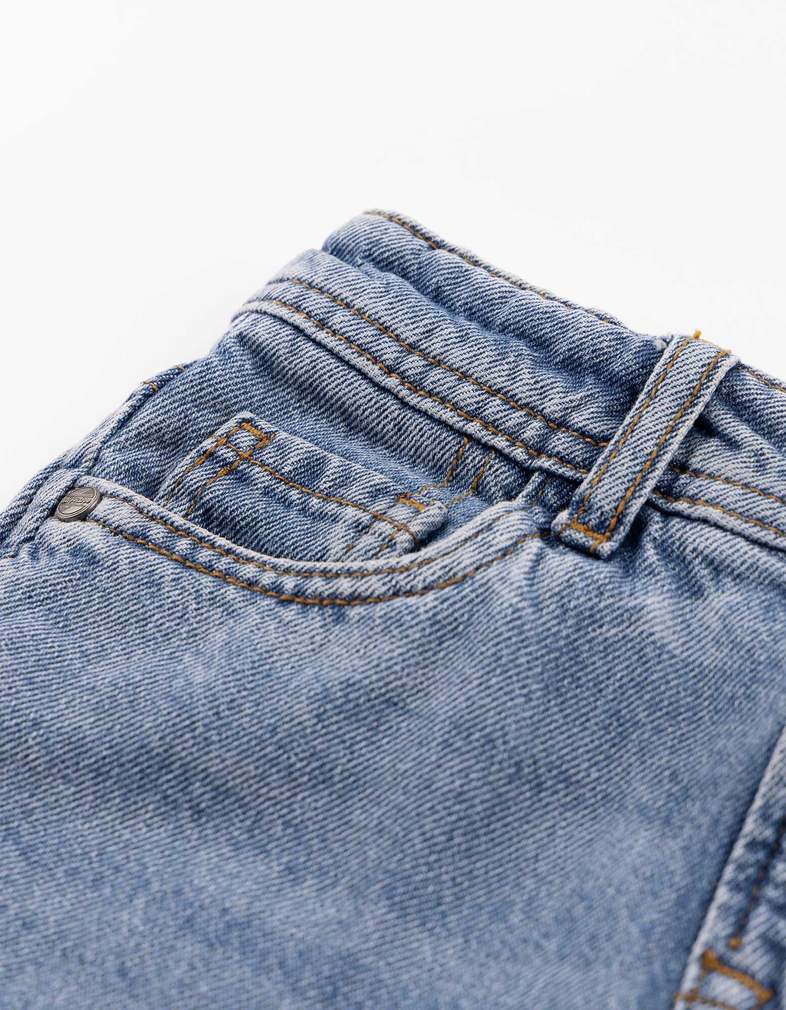 Jeans - Laserprint - Hellblau