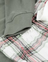 Pyjama Set aus Shirt und Hose - Jersey - dunkelgrün