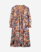 Kleid - Chiffon - weiß