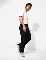 Cargo nadr&aacute;g - Egyenes fazon - fekete