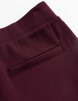 Legging - Uitlopende pasvorm - Paars