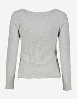 Longsleeve - Viscosemix - grijs