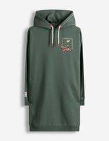 Abito - Stampa sul retro - verde