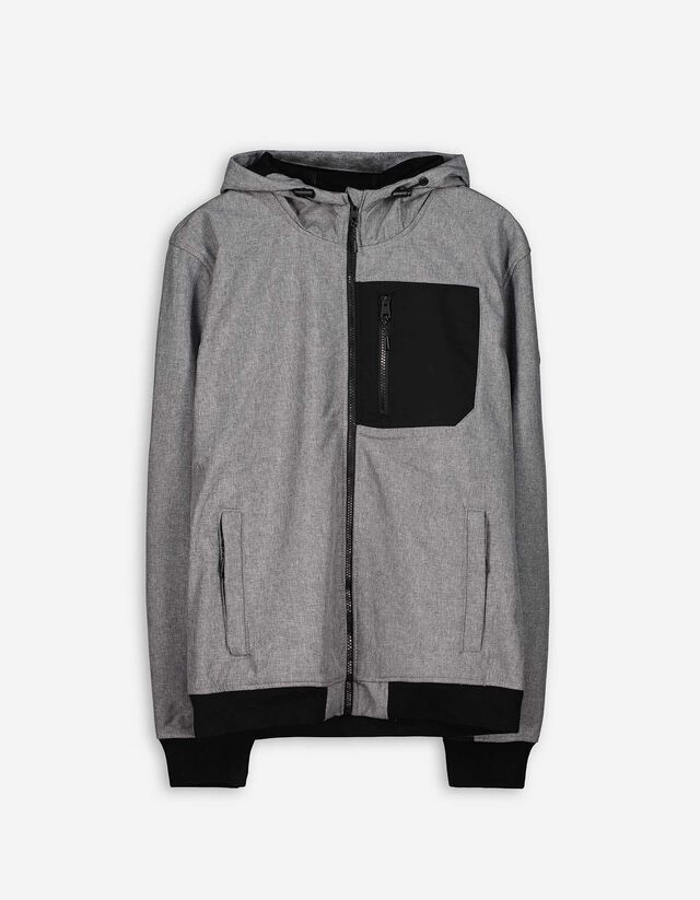 Dzseki - Softshell - szurke
