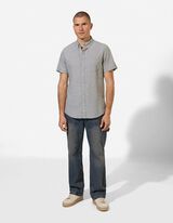 Hemd - Leinen-Mix - hellgr&uuml;n