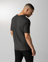 Majica kratkih rukava - Print - tamno-siva