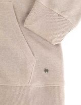 Felpa con cappuccio - Cappuccio con coulisse - beige