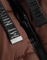 Vestă matlasată - Tiv reglabil - Maro inchis