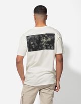 T-Shirt - Rückenprint - weiß