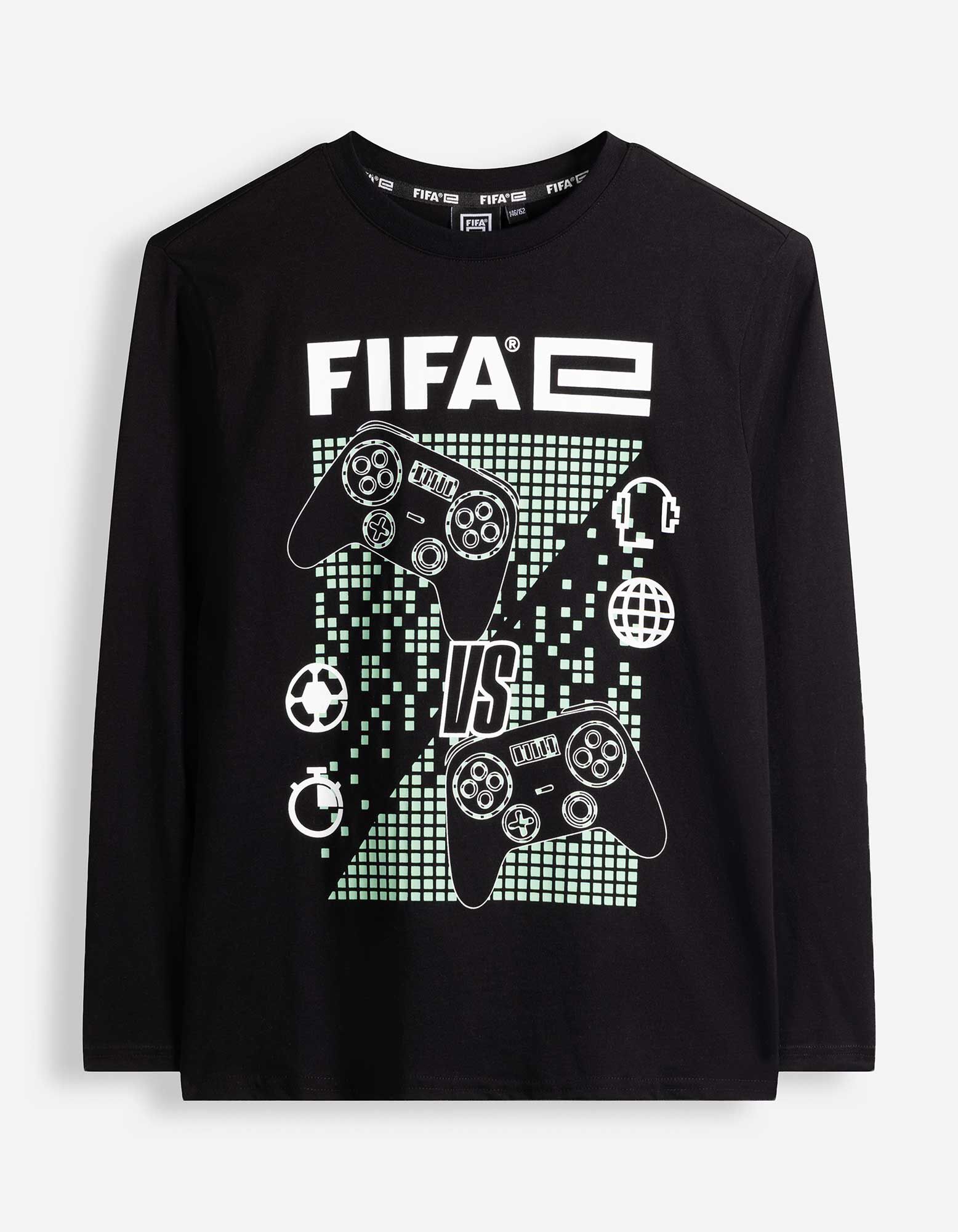 Longsleeve - Fifa E - Zwart