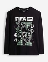 Longsleeve - Fifa E - Zwart