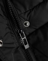 Zimná bunda - Prešívané švy - cierna