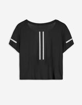 P&oacute;l&oacute; - Kerek nyakkiv&aacute;g&aacute;s - fekete