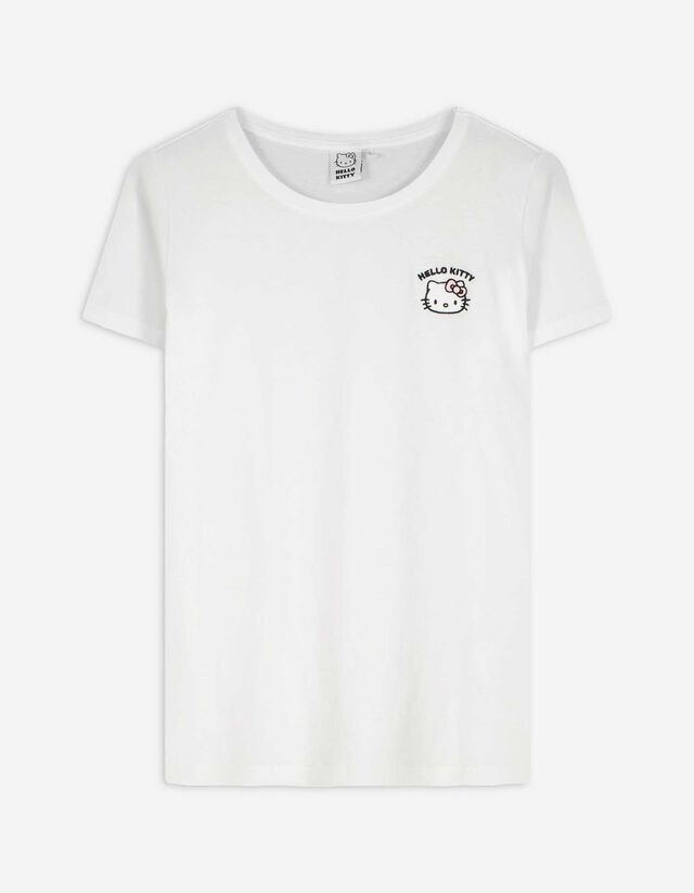 T-shirt - Hello Kitty - bianco