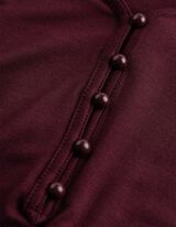 Blusenshirt - Viskose-Mix - Lila