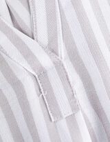 Bluse - Dreiviertelärmel - weiß