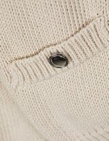 Cardigan - Knopfleiste - weiß