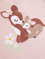 T-shirt - Print - roze