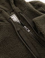 Mantel - Teddyfell - Khaki